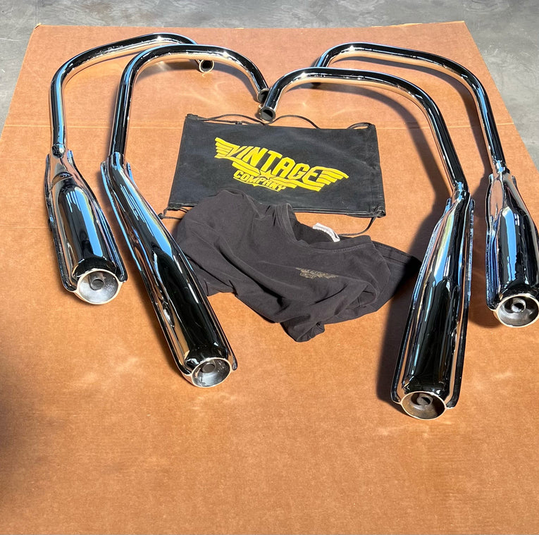 Marmitte Honda 350 four replica originali