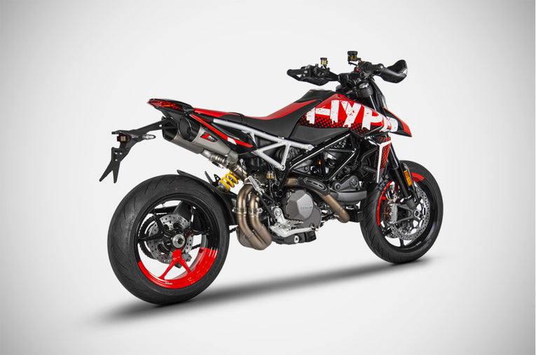 Zard Full Exhaust for Hypermotard 950/Sp 19-23 "Gt" Slip-On