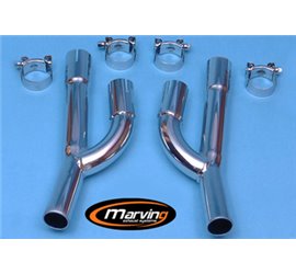 Scarico completo Marving per Kawasaki Z 500 1979