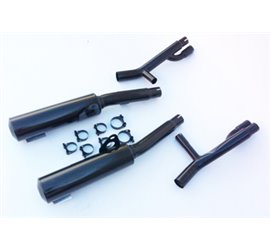 Scarico completo Marving per Kawasaki Zx10 1000 1988-