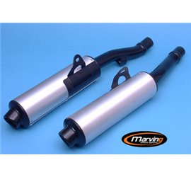 Scarico completo Marving per Kawasaki Zzr 600 1993/1996