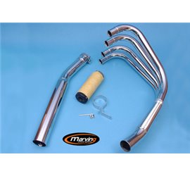 Scarico completo Marving per Kawasaki Z 1000 1977