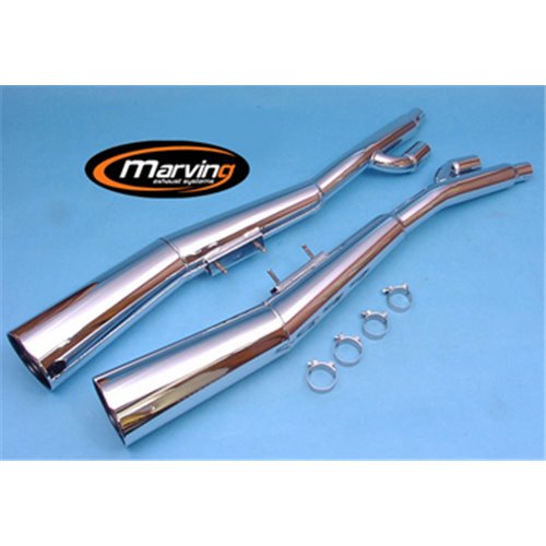 Scarico completo Marving per Suzuki Gsx 750 Ef 1985-