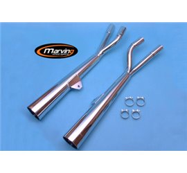 Scarico completo Marving per Suzuki Gsx 750 L Custom