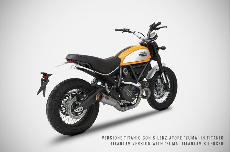 Zard Full Exhaust for Scrambler 800 15-19 Headers