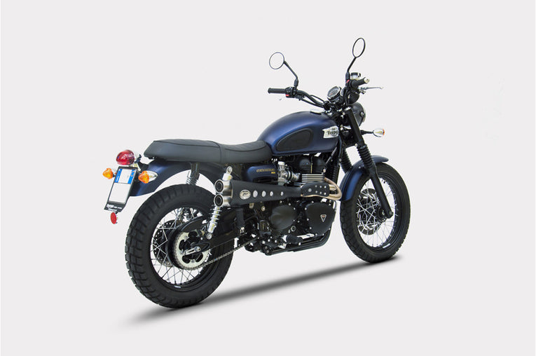 Scarico completo Zard per Scrambler 900 - Carburator/Injection 01-16 High M. "Special"