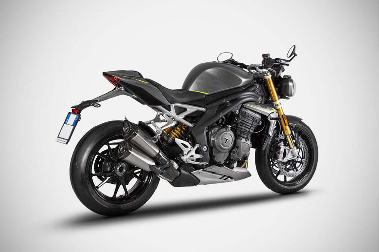 Zard full exhaust for Speed Triple 1200 Rs/Rr 21-23 Slip-On 2021-2023