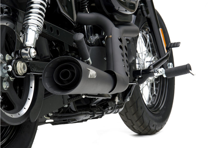 Zard Complete Exhaust for Sportster - "Sport" 03-13 2003-2013