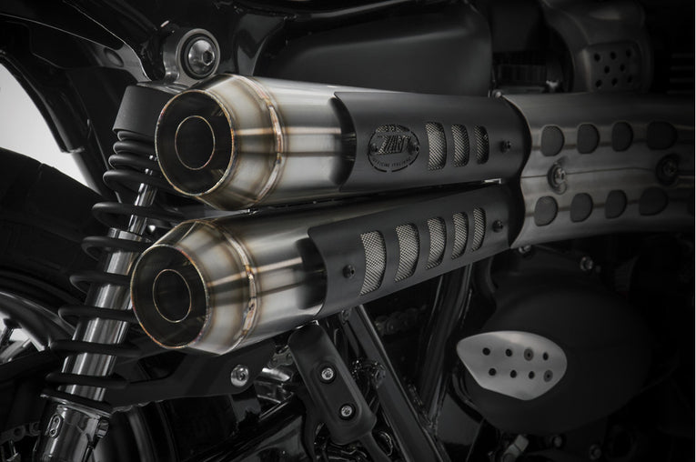 Scarico completo Zard per Scrambler 900 21-23 Slip-On 'Conico' 2021-2023
