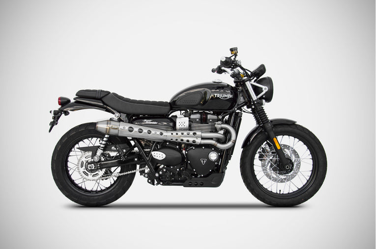 Scarico completo Zard per Scrambler 900 21-23 Kit Completo "Conico" Alto 2021-2023
