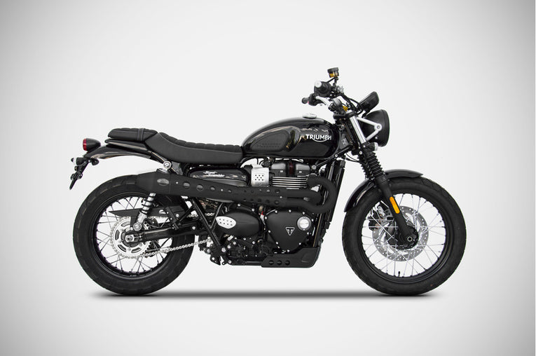 Scarico completo Zard per Scrambler 900 21-23 Kit Completo "Conico" Alto 2021-2023