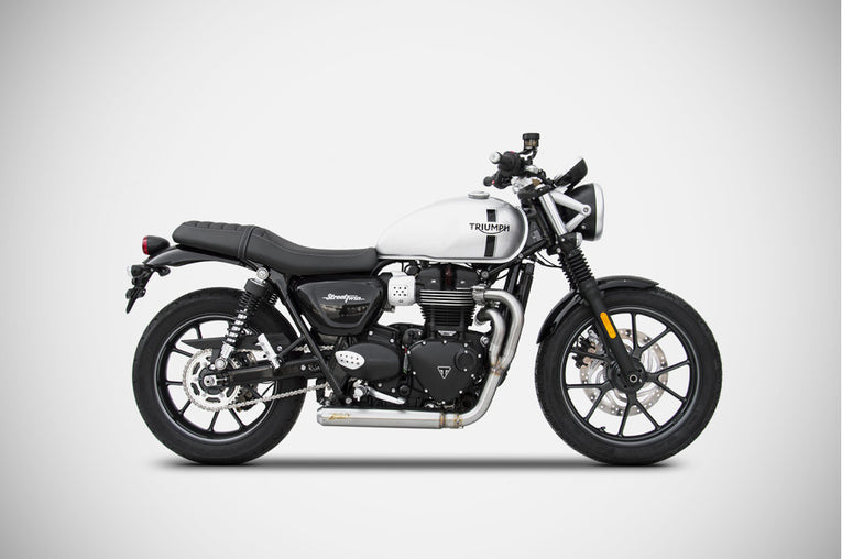 Scarico completo Zard per Street & Speed Twin 900 21-23 "Cross" 2017-2023