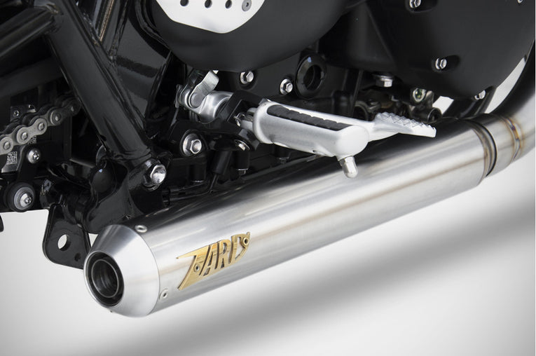 Scarico completo Zard per Street & Speed Twin 900 21-23 "Cross" 2017-2023
