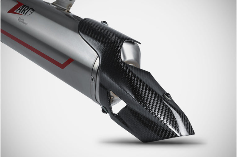 Scarico completo Zard per Tuareg 660 - "Sabbia" Slip-On