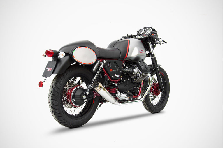 Zard Full Exhaust for V7 Ii Racer 15-17 "Racer" Slip-On 2015-2017