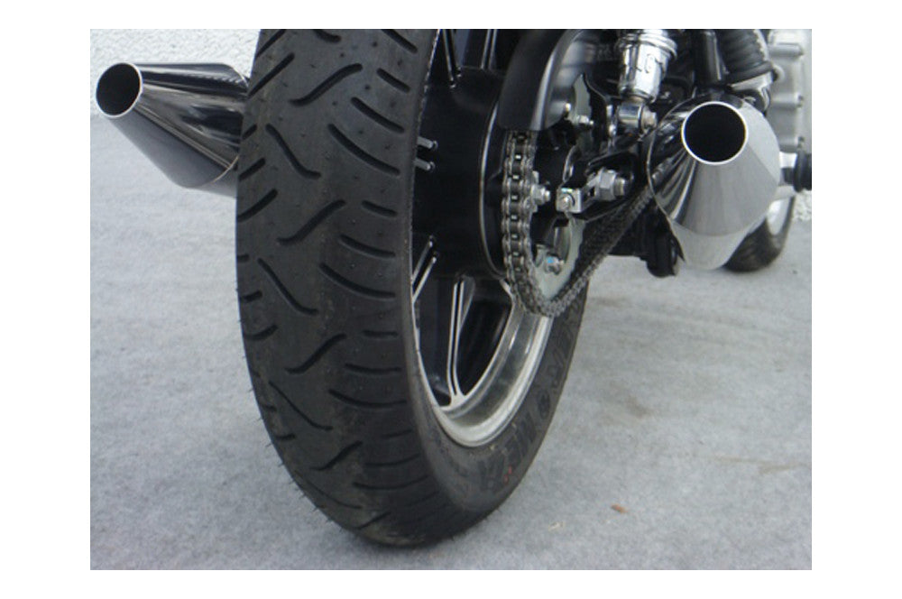 Scarico completo Zard per Bonneville T100 Se 08-16 Slip-Ons "Conical" 2008-2016