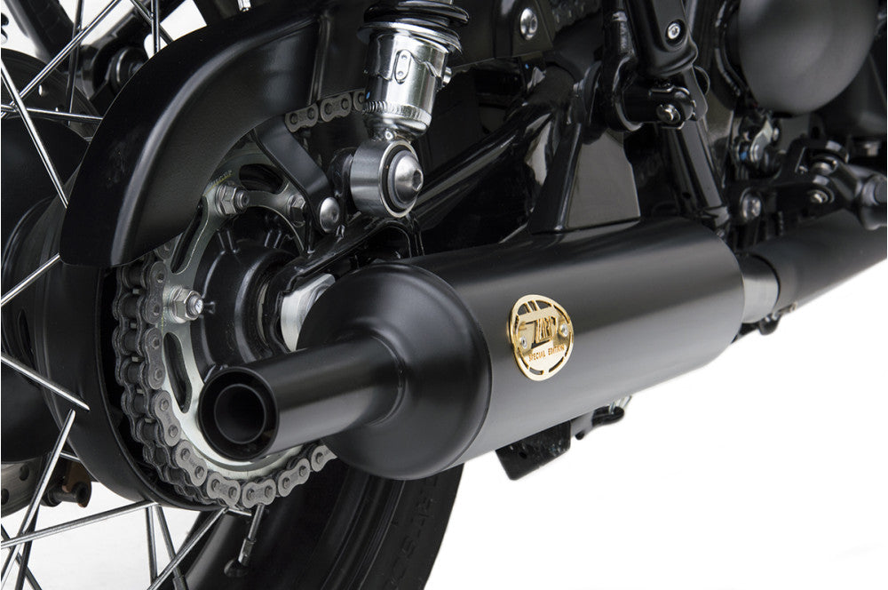 Scarico completo Zard per Bonneville T120 16-20 Slip-On A "Bottiglia" 2016-2020