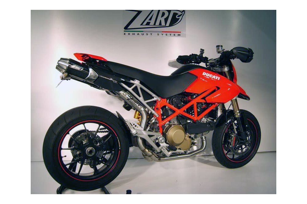 Scarico completo Zard per Hypermotard 796/1100/1100 Evo 13-15 Slip-On "Top Gun"