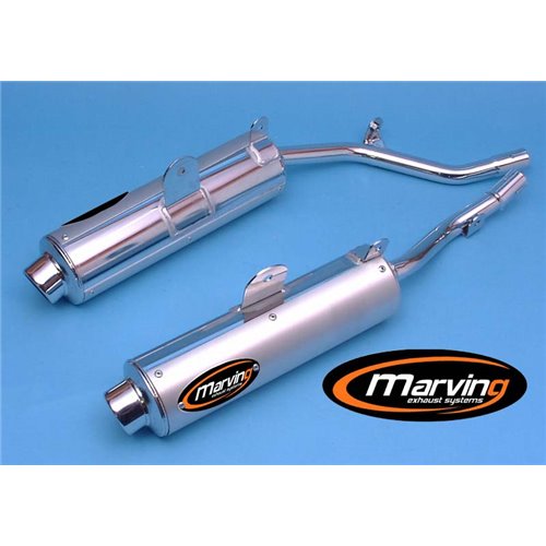 Marving Complete Exhaust for Marving A/Aaa/67/Bc Aprilia 650 Pegaso 3