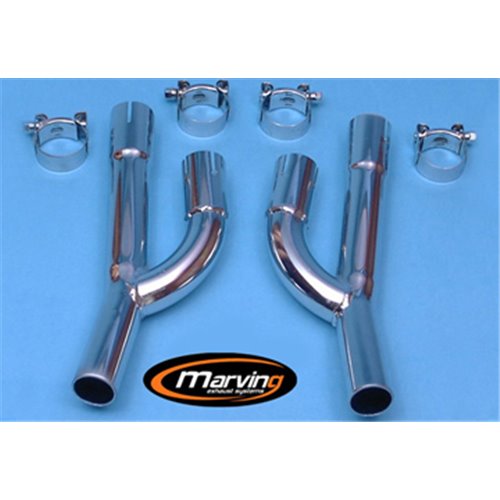 Marving Full Exhaust for Kawasaki Z 400 F