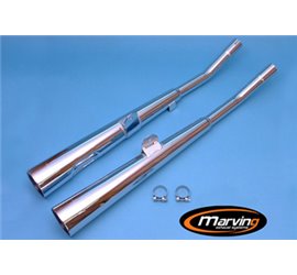 Scarico completo Marving per Kawasaki Z 750 2 Cilindri