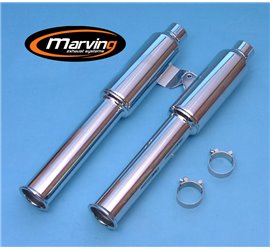 Marving Complete Exhaust for Kawasaki Vn 750 Twin