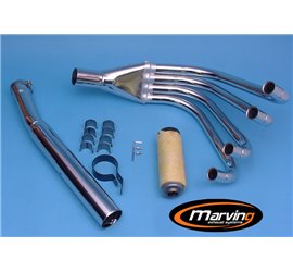 Scarico completo Marving per Kawasaki Z 650 F 1980-