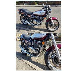 Marving Complete Exhaust for Kawasaki Z 550 F