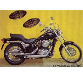 Scarico completo Marving per Kawasaki Vn 800 Classic 1995