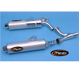 Marving Complete Exhaust for Suzuki Dr 650 Rs 1990-