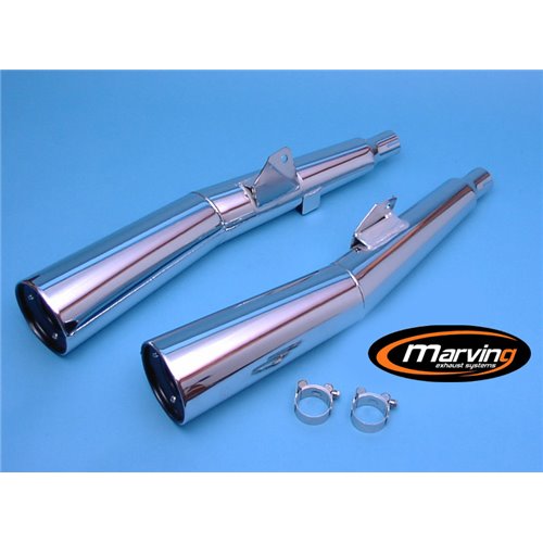 Marving Complete Exhaust for Yamaha Xj 400 1980