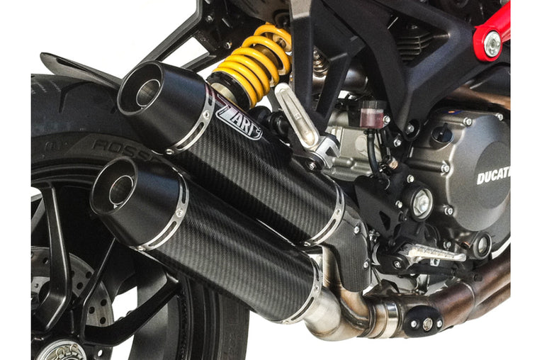 Zard Full Exhaust for Monster 1100 Evo 11-13 Slip-On "Overlap"