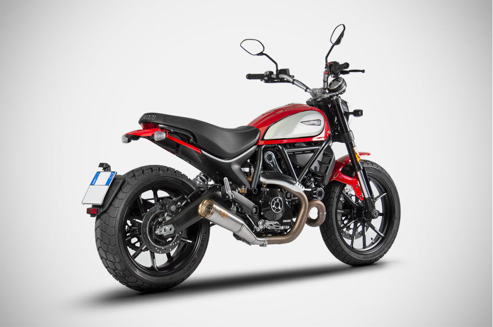 Scarico completo Zard per Scrambler 800 21-23 Slip-On "Zuma"