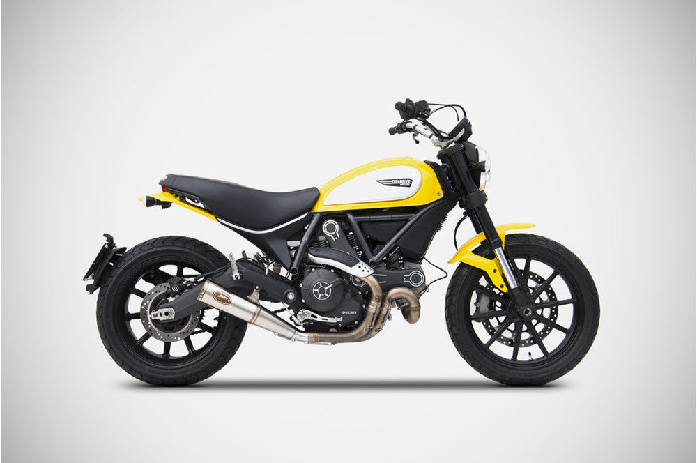 Scarico completo Zard per Scrambler 800 17-19 Slip-On "Zuma"