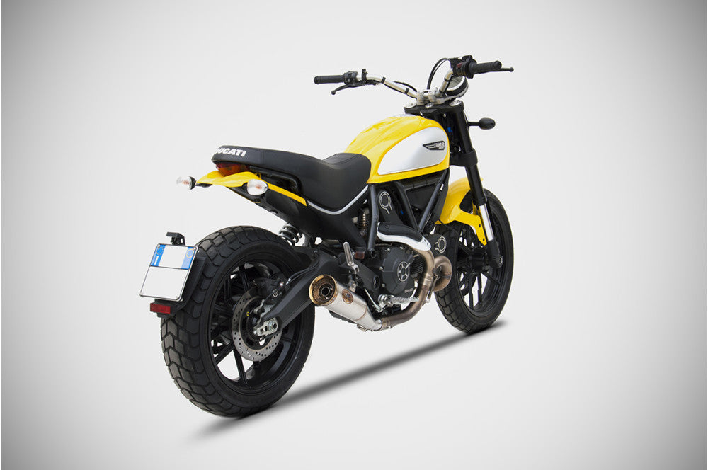 Scarico completo Zard per Scrambler 800 17-19 Slip-On "Zuma"