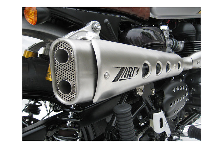 Scarico completo Zard per Scrambler 900 - Carburator/Injection 01-16 High.M "Short"