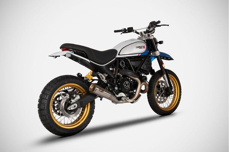 Scarico completo Zard per Scrambler Desert Sled 800 21-23 Slip-On "Zuma"