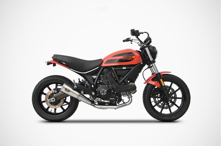 Scarico completo Zard per Scrambler Sixty2 16-19 Slip-On "Conical"