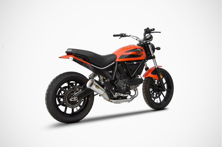 Scarico completo Zard per Scrambler Sixty2 16-19 Slip-On "Conical"