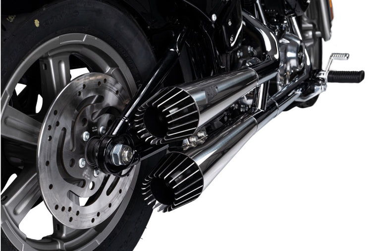 Zard Full Exhaust for Softail M8 - Silencers