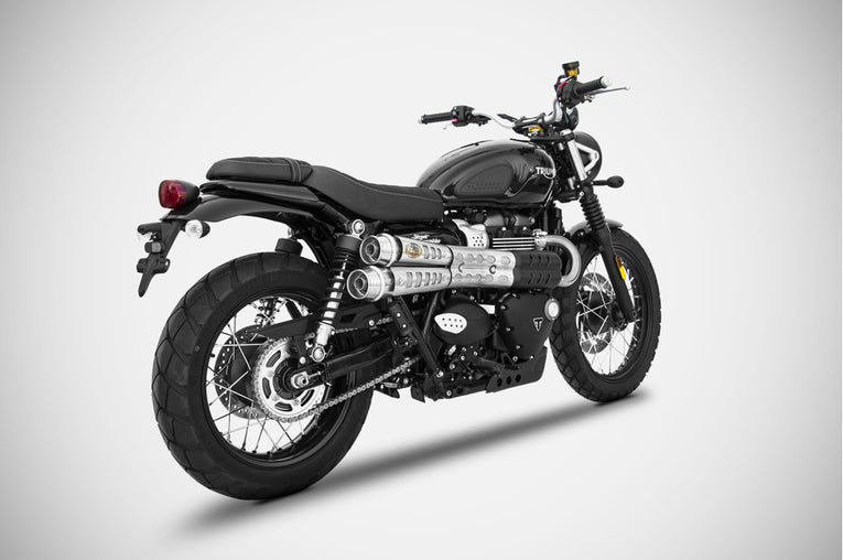 Scarico completo Zard per Street Scrambler 17-20 Slip-On "Six Days" 2017-2020