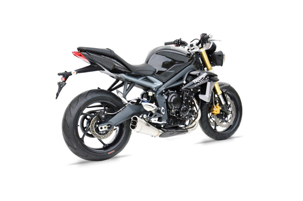 Zard full exhaust for Street Triple 765 13-16 "Short" Slip-On 2013-2016