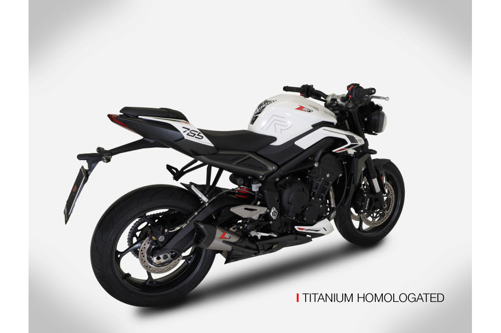 Scarico completo Zard per Street Triple 765 | 2023 - Full Kit 2023-2023