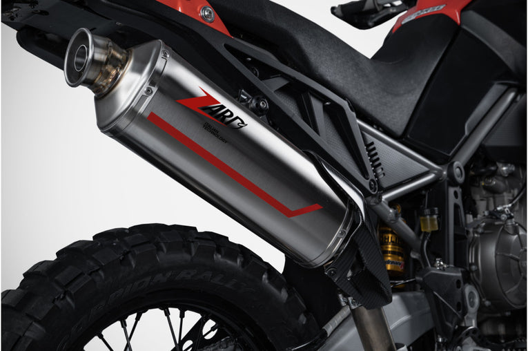 Zard Full Exhaust for Tuareg 660 - "Sand" Slip-On